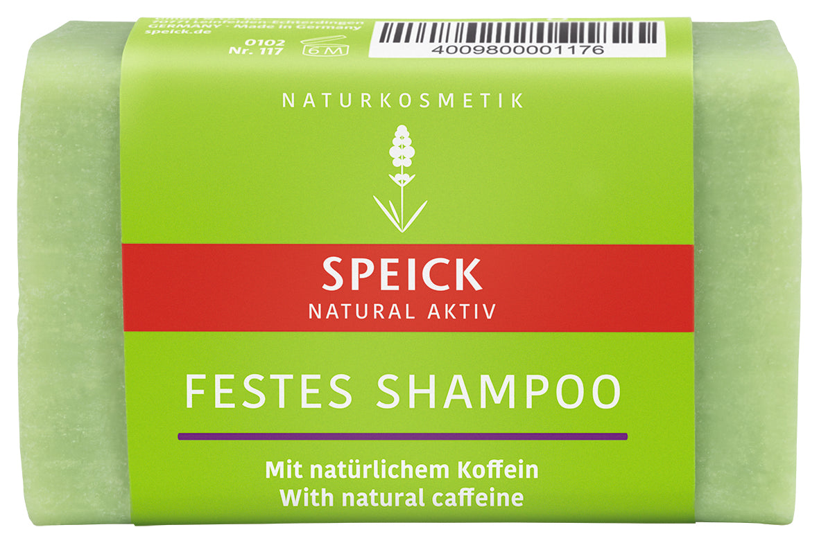 Speick Natural Activ Shampoo with Caffeine from Guarana Bar