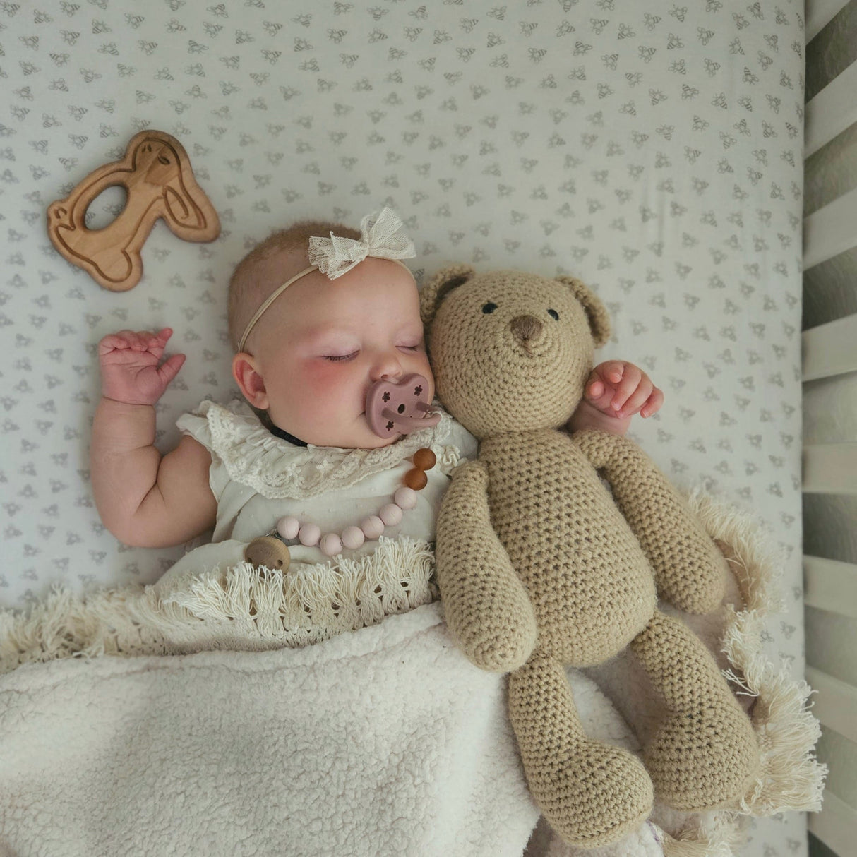 Natural Rubber Pacifier ROUND 3-36 Months Two-Pack - Round 3-36 months