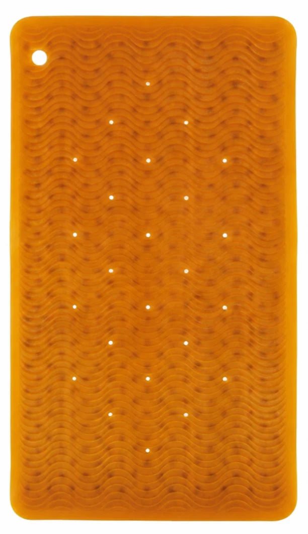 Hevea Natural Rubber Bath Mat Wave Rectangle