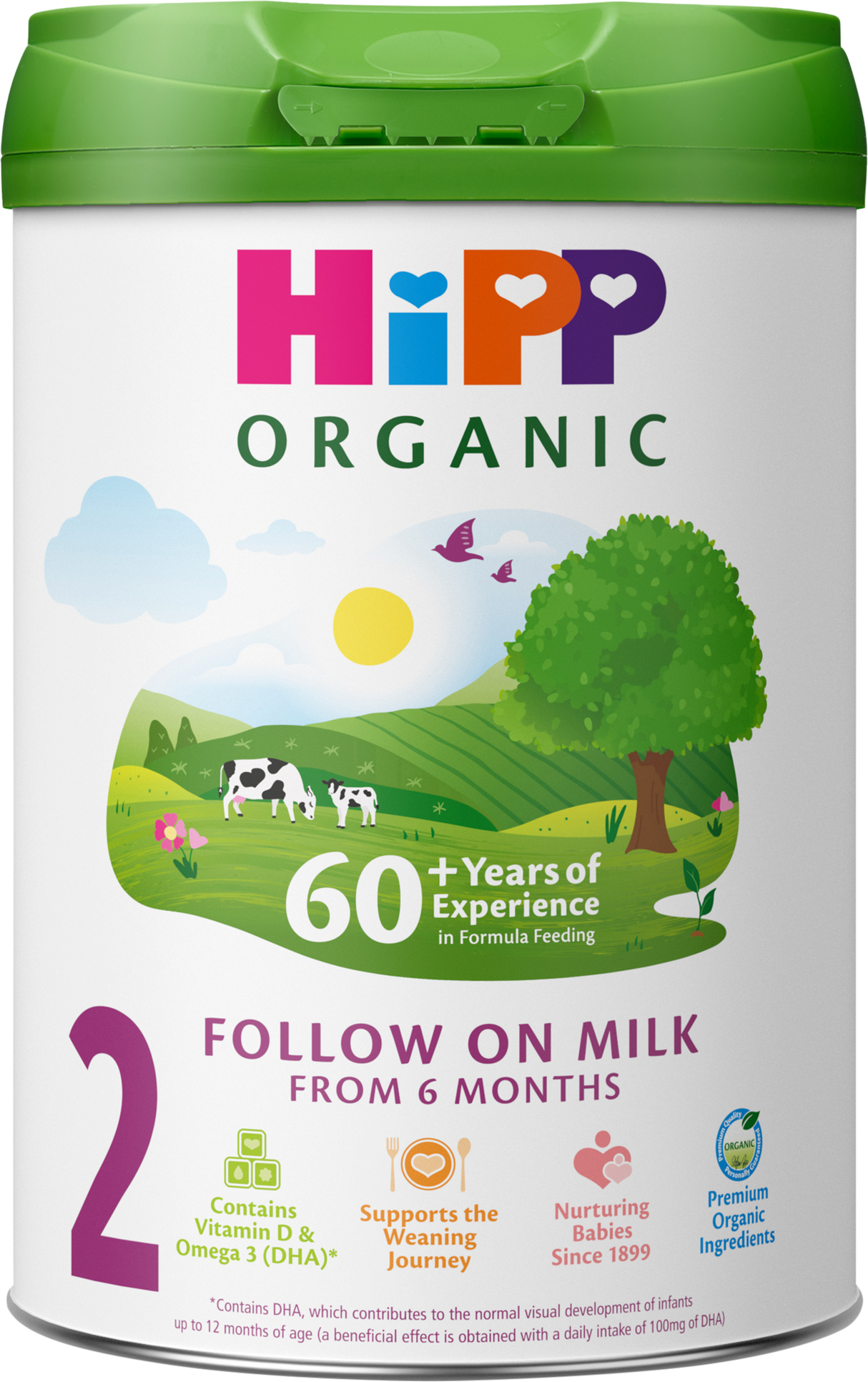 HiPP Organic 2 Follow on Baby Milk Powder from 6 months 800g