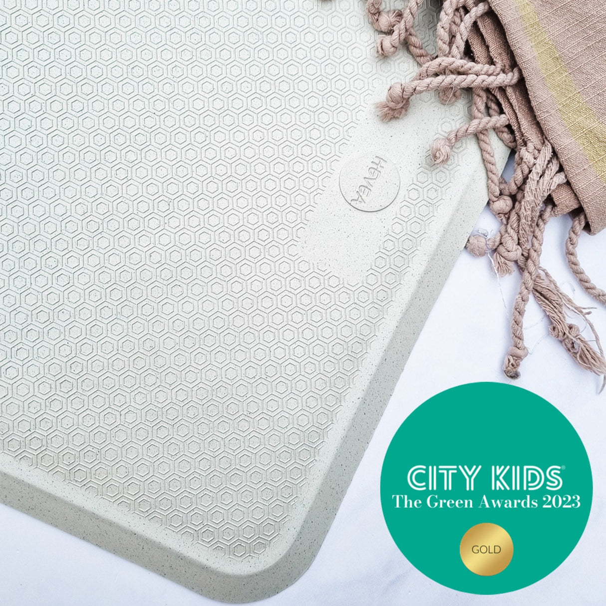 Big Bath Mat in Natural Rubber - Big