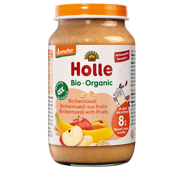 Holle Organic Birchermuesli with Fruit Baby Food