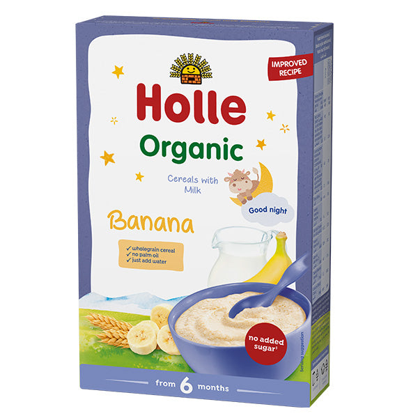 Holle Organic Baby Milk Cereal With Bananas