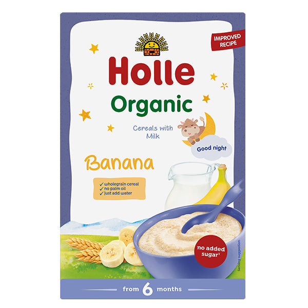 Holle Organic Baby Milk Cereal With Bananas