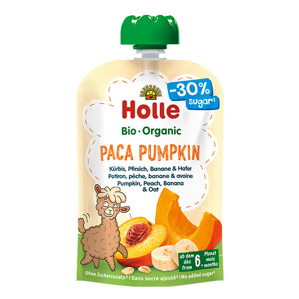 Holle Organic Baby Food Pouch - Paca Pumpkin