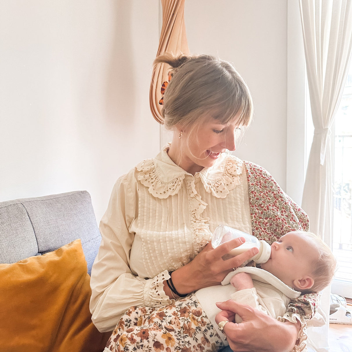 Standard Neck Baby Glass Bottle 120ml/4oz Single-Pack - 120ml/4oz