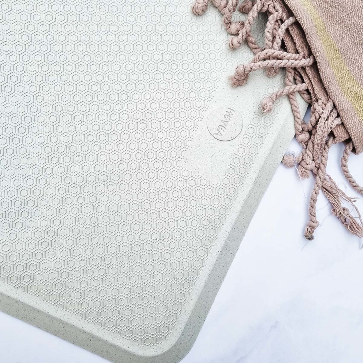 Big Bath Mat in Natural Rubber - Big