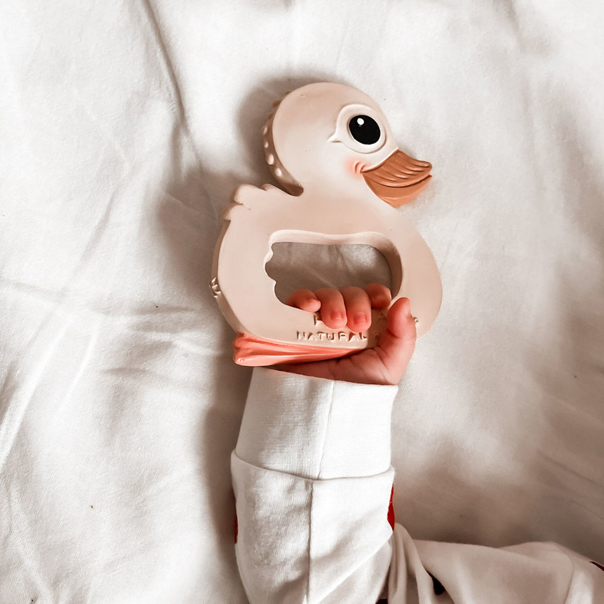 Kawan Duck & Ring Teethers in Natural Rubber Gift Set -