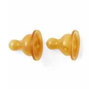 Standard Neck Baby Glass Bottle Nipples Two-Pack -