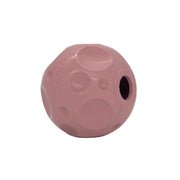 Moon Ball 2-in-1 Dog Activition & Fetch Toy in Natural Rubber -