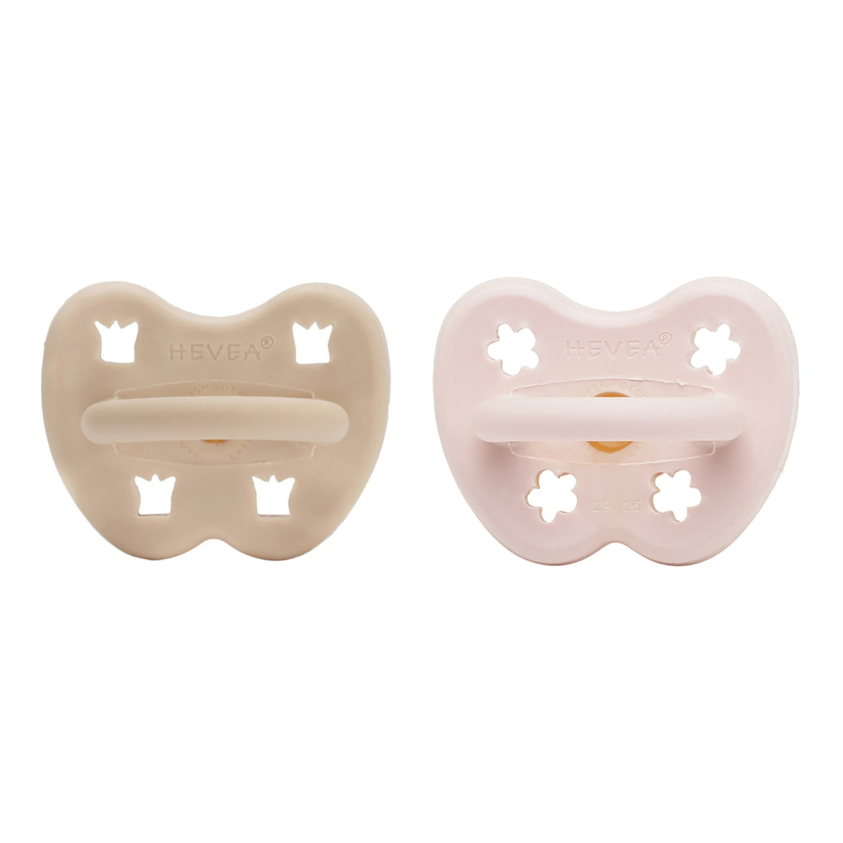 Natural Rubber Pacifier ROUND 3-36 Months Two-Pack - Round 3-36 months