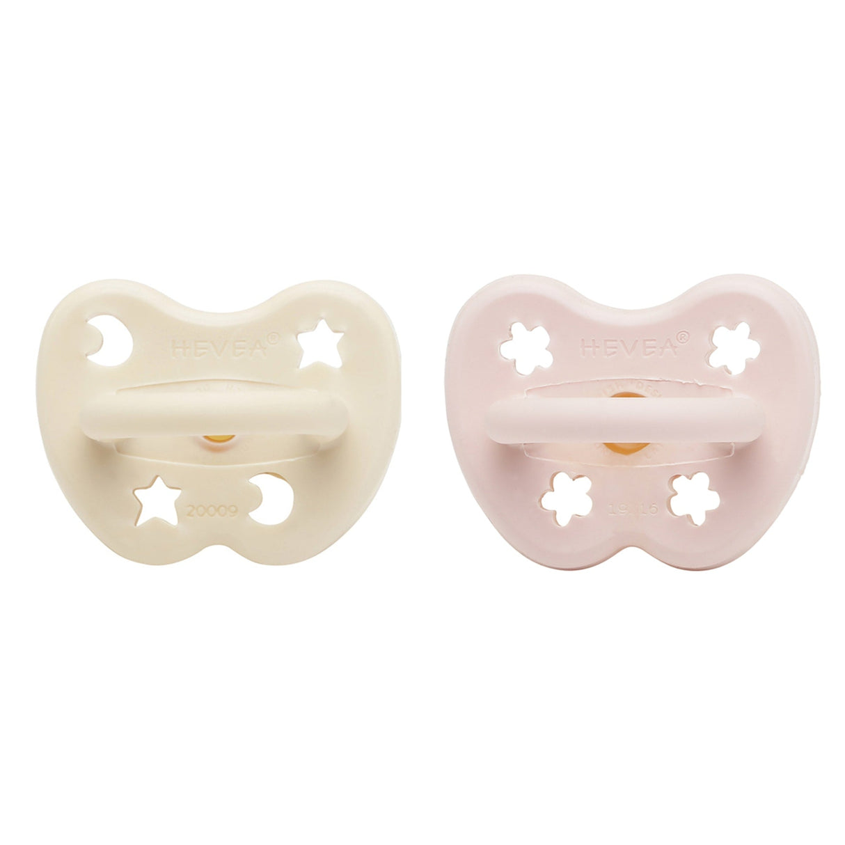 Natural Rubber Pacifier ROUND 3-36 Months Two-Pack - Round 3-36 months