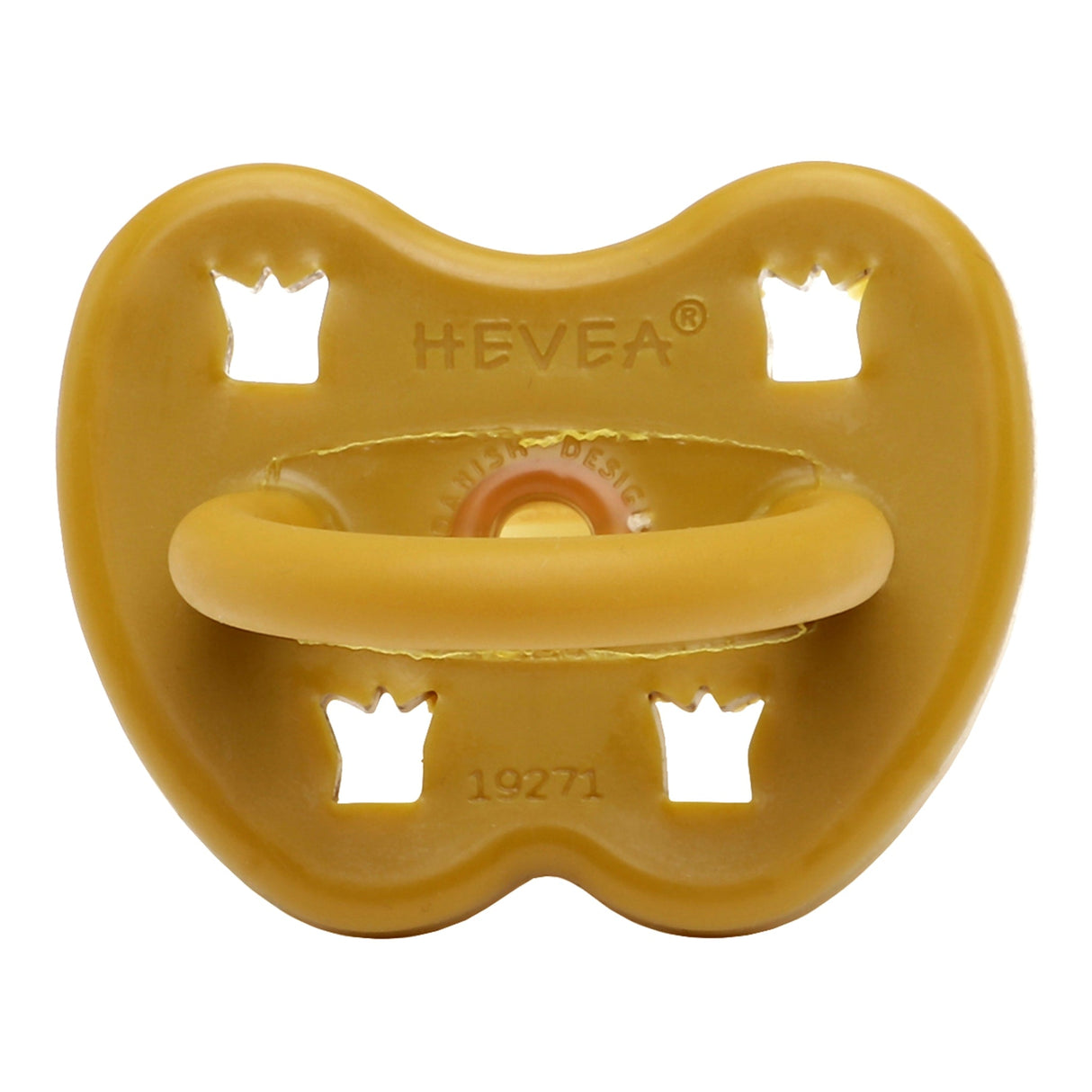 Natural Rubber Pacifier ROUND 3-36 Months Single-Pack - Round 3-36 months