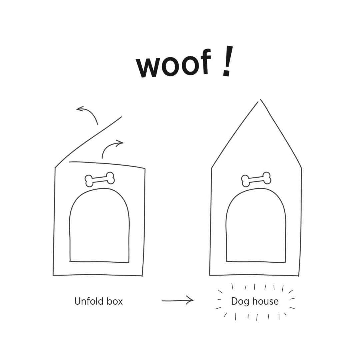 Dog Chew Toy - The Breed Collection in Natural Rubber -