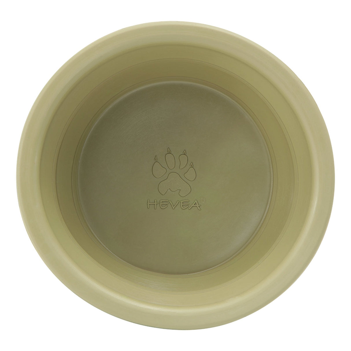 Dog Bowl on the Go in Natural Rubber -