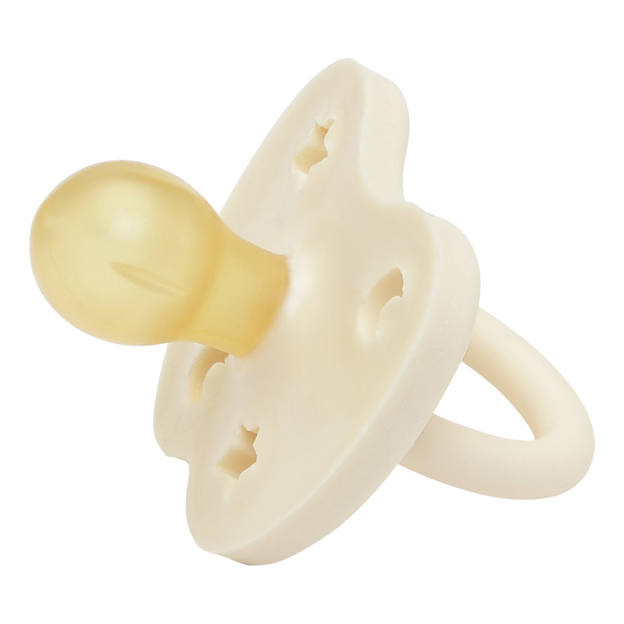 Trial Trio-Pack Natural Rubber Pacifiers - Three Teat Mix for Newborn 0+ Months - 0-3 months