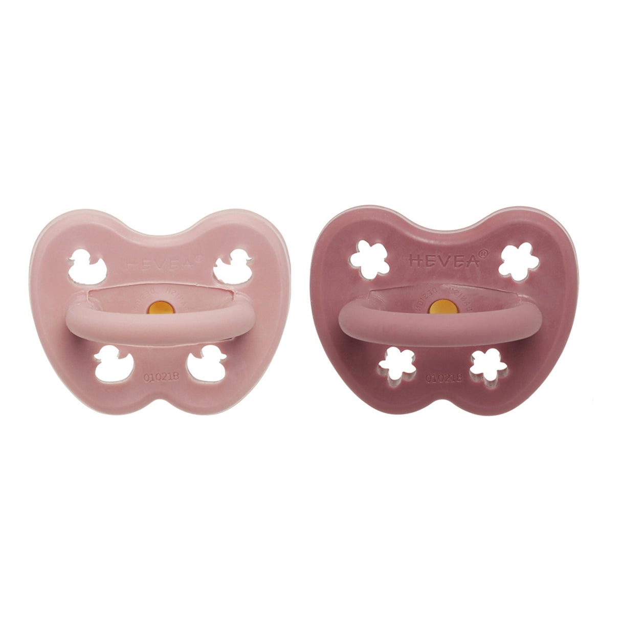 Natural Rubber Pacifier ROUND 3-36 Months Two-Pack - Round 3-36 months
