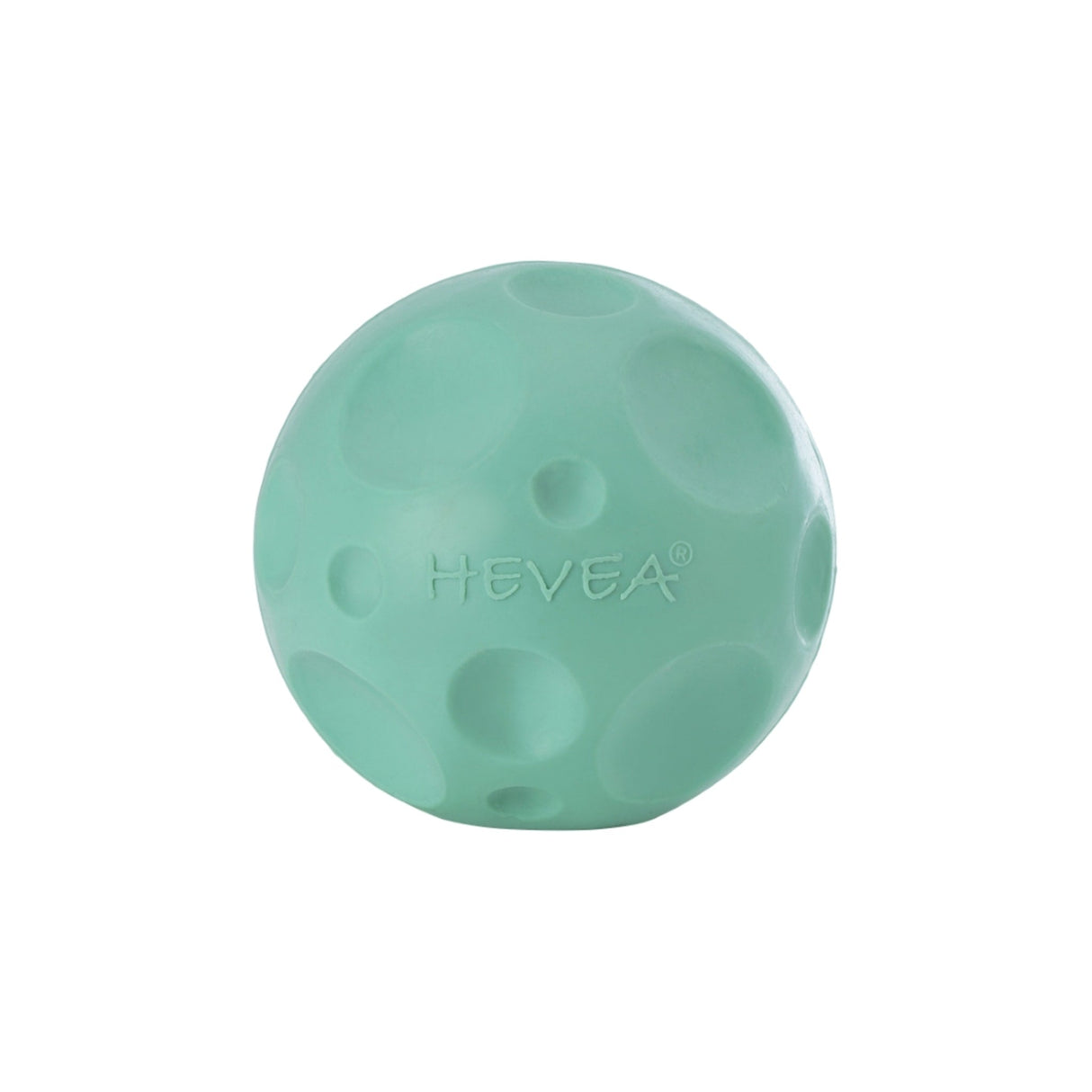 Moon Ball 2-in-1 Dog Activition & Fetch Toy in Natural Rubber -