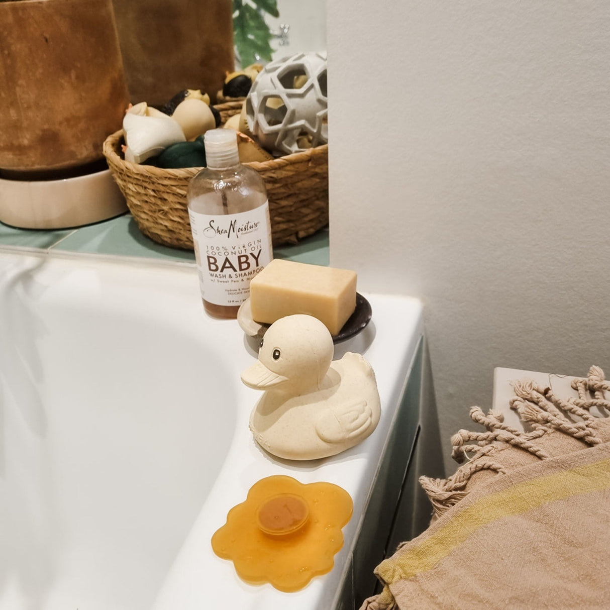 Squeeze'n'Splash Rubber Duck Bath Toy -