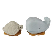 Squeeze'n'Splash Whale & Turtle Bath Toys Gift Set -