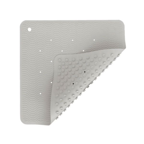 Hevea Natural Rubber Bath Mat Wave Sqaure