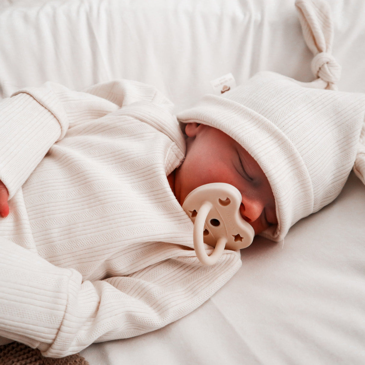 Trial Trio-Pack Natural Rubber Pacifiers - Three Teat Mix for Newborn 0+ Months - 0-3 months