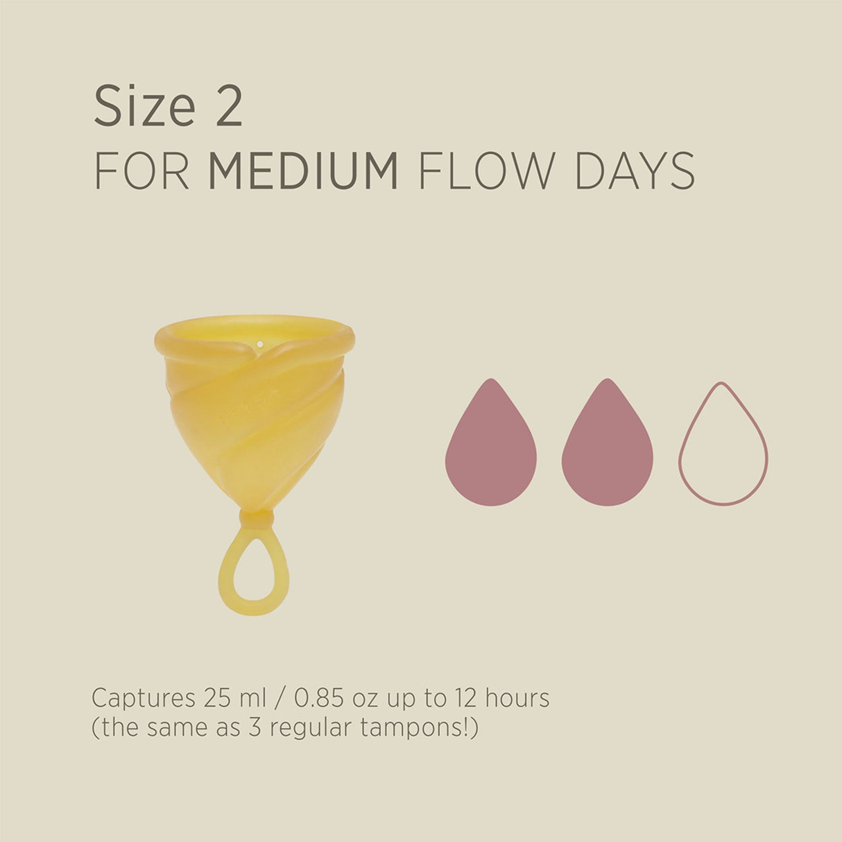 LOOP Menstrual Cup - Size 2