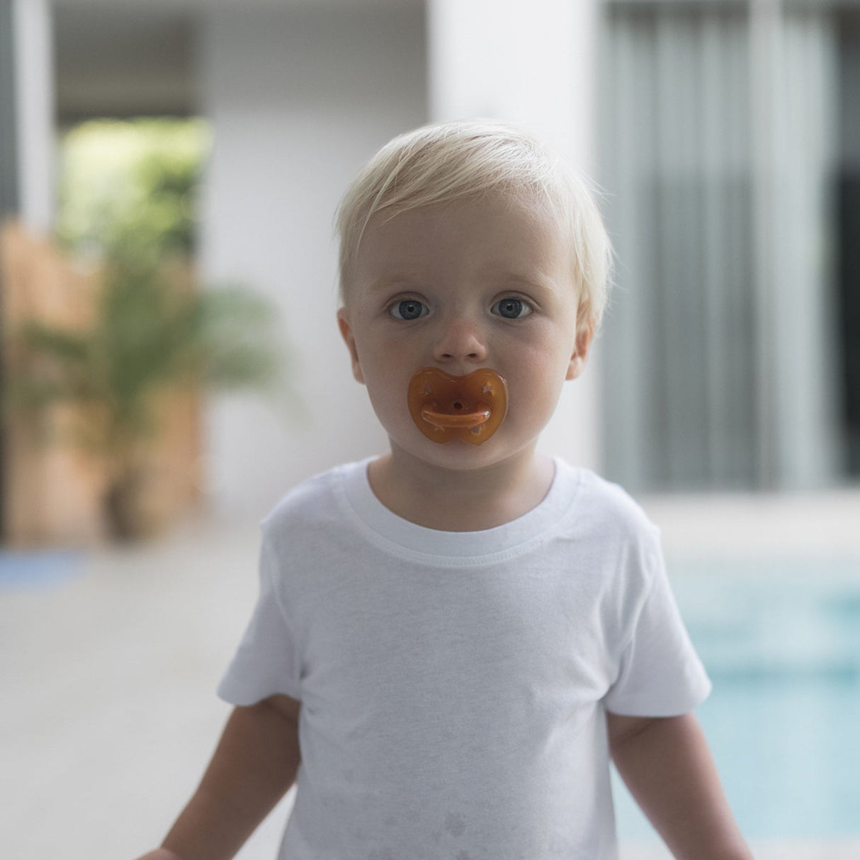 Natural Rubber Pacifier ROUND 3-36 Months Two-Pack - Round 3-36 months