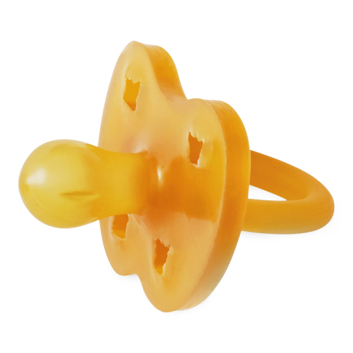 Natural Rubber Pacifier ROUND Newborn 0+ Months Single-Pack - Round 0-3 months