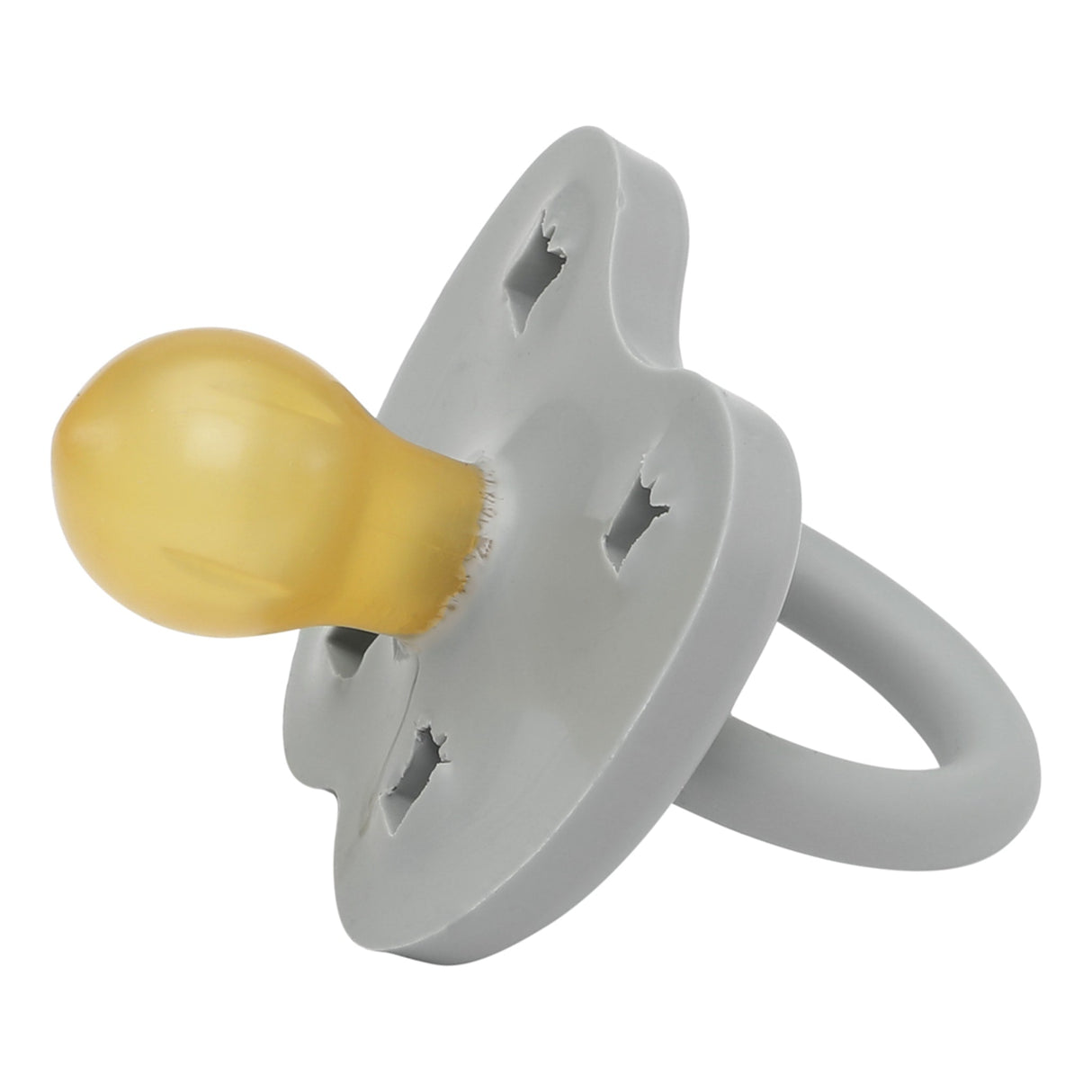 Natural Rubber Pacifier ROUND 3-36 Months Single-Pack - Round 3-36 months