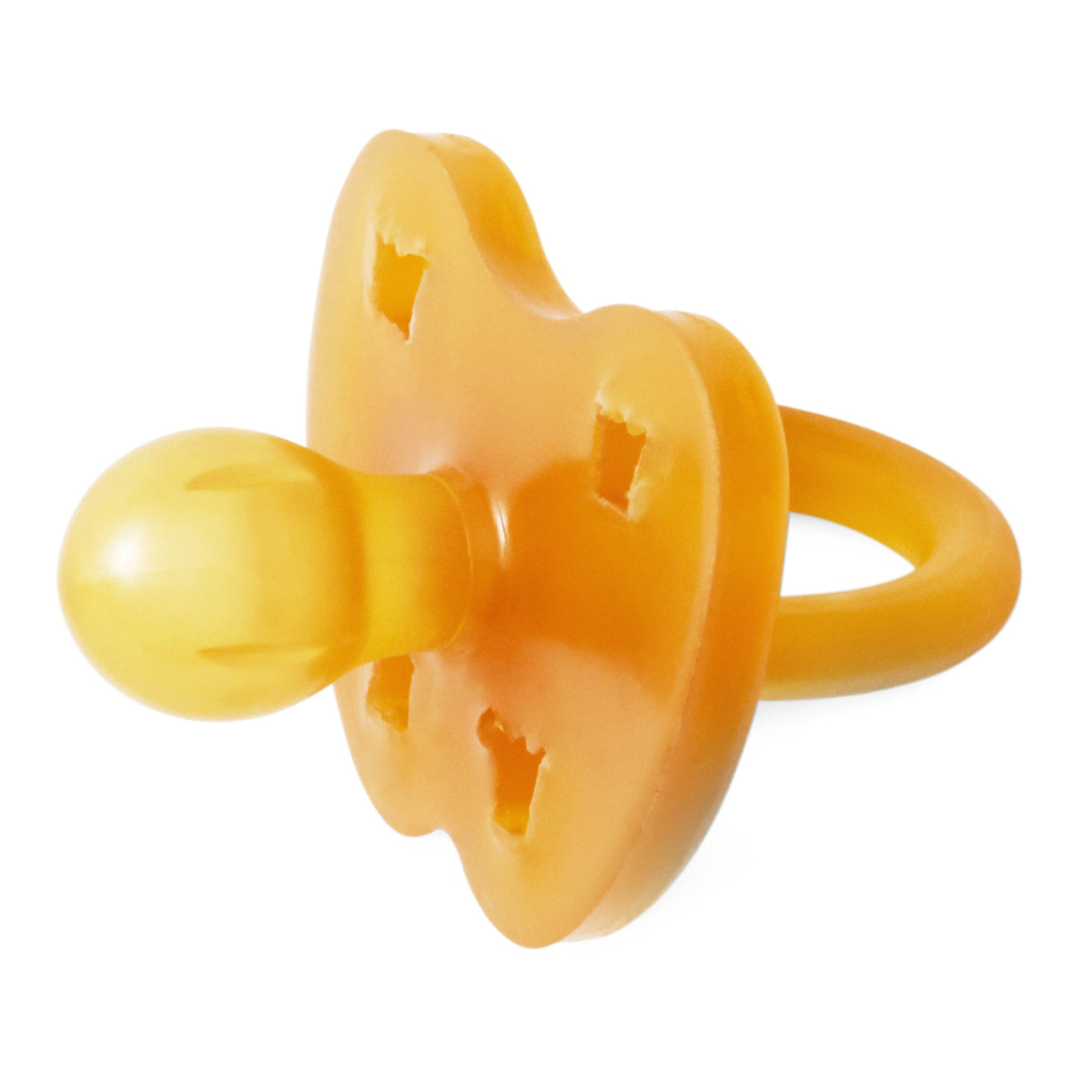 Natural Rubber Pacifier ROUND 3-36 Months Single-Pack - Round 3-36 months