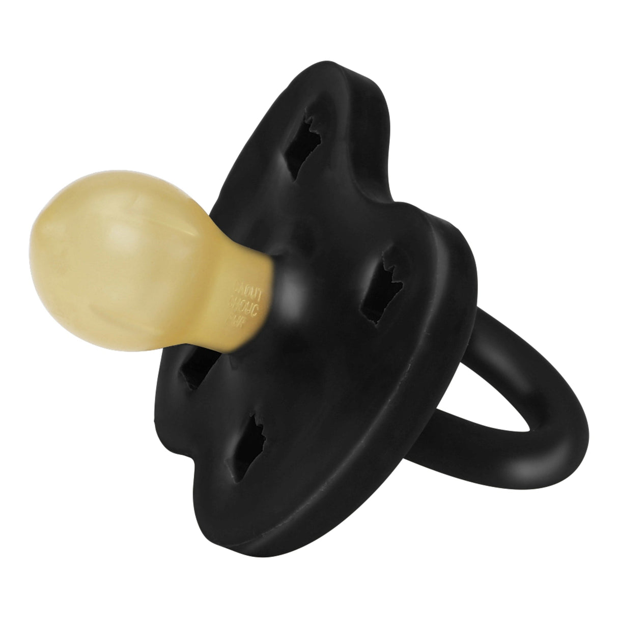 Natural Rubber Pacifier ROUND 3-36 Months Single-Pack - Round 3-36 months