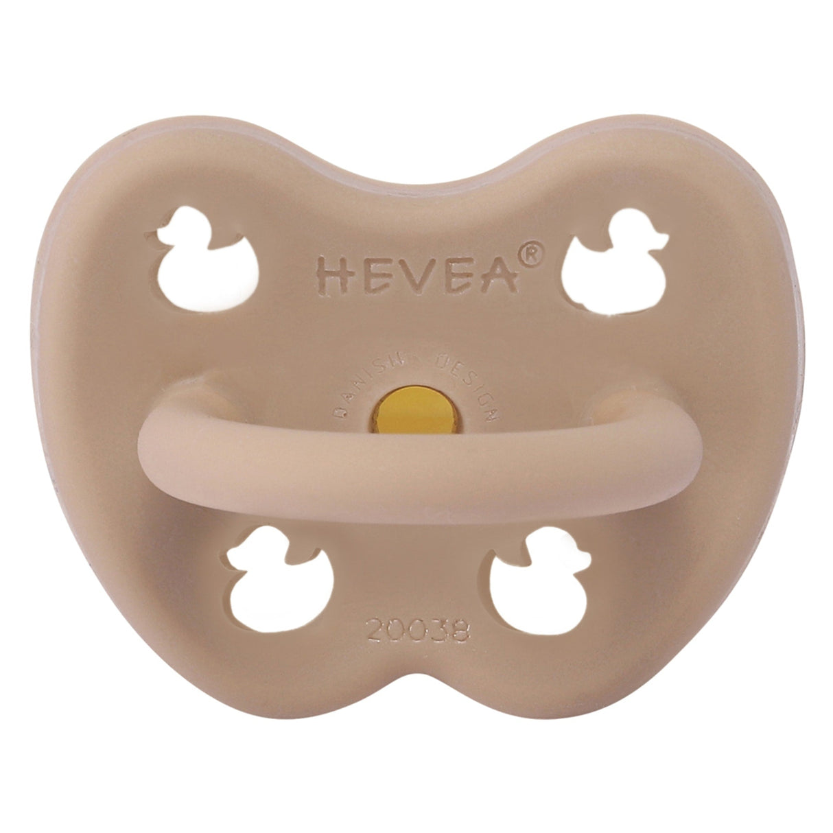 Natural Rubber Pacifier ROUND 3-36 Months Single-Pack - Round 3-36 months