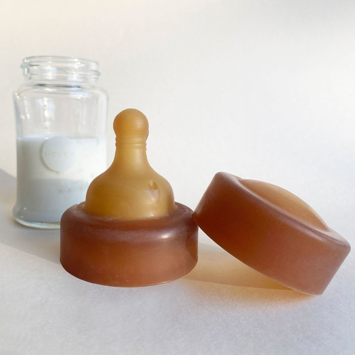 Wide Neck Baby Glass Bottle Cap Single-Pack - One Size