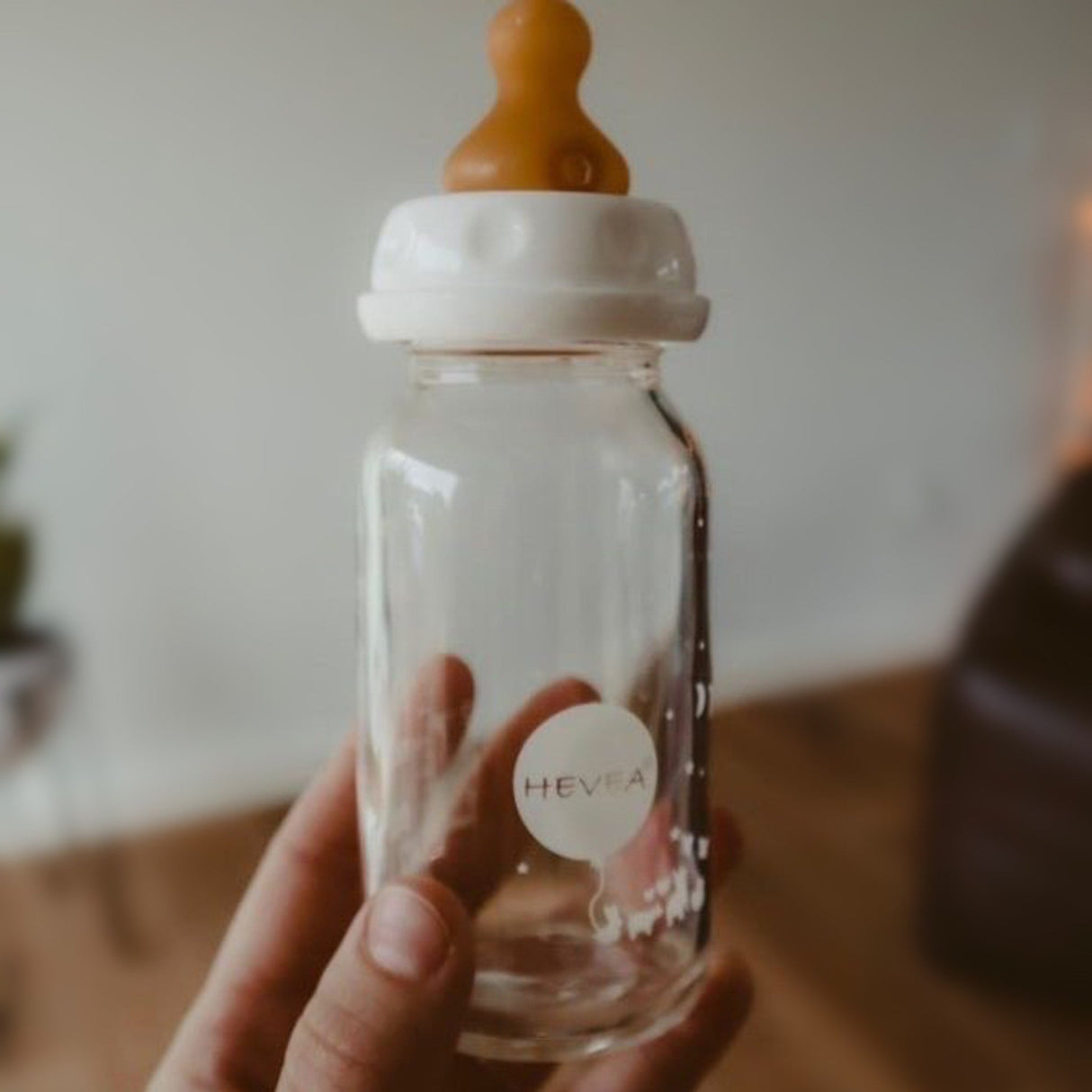 Standard Neck Baby Glass Bottles 120ml/4oz Two-Pack - 120ml/4oz