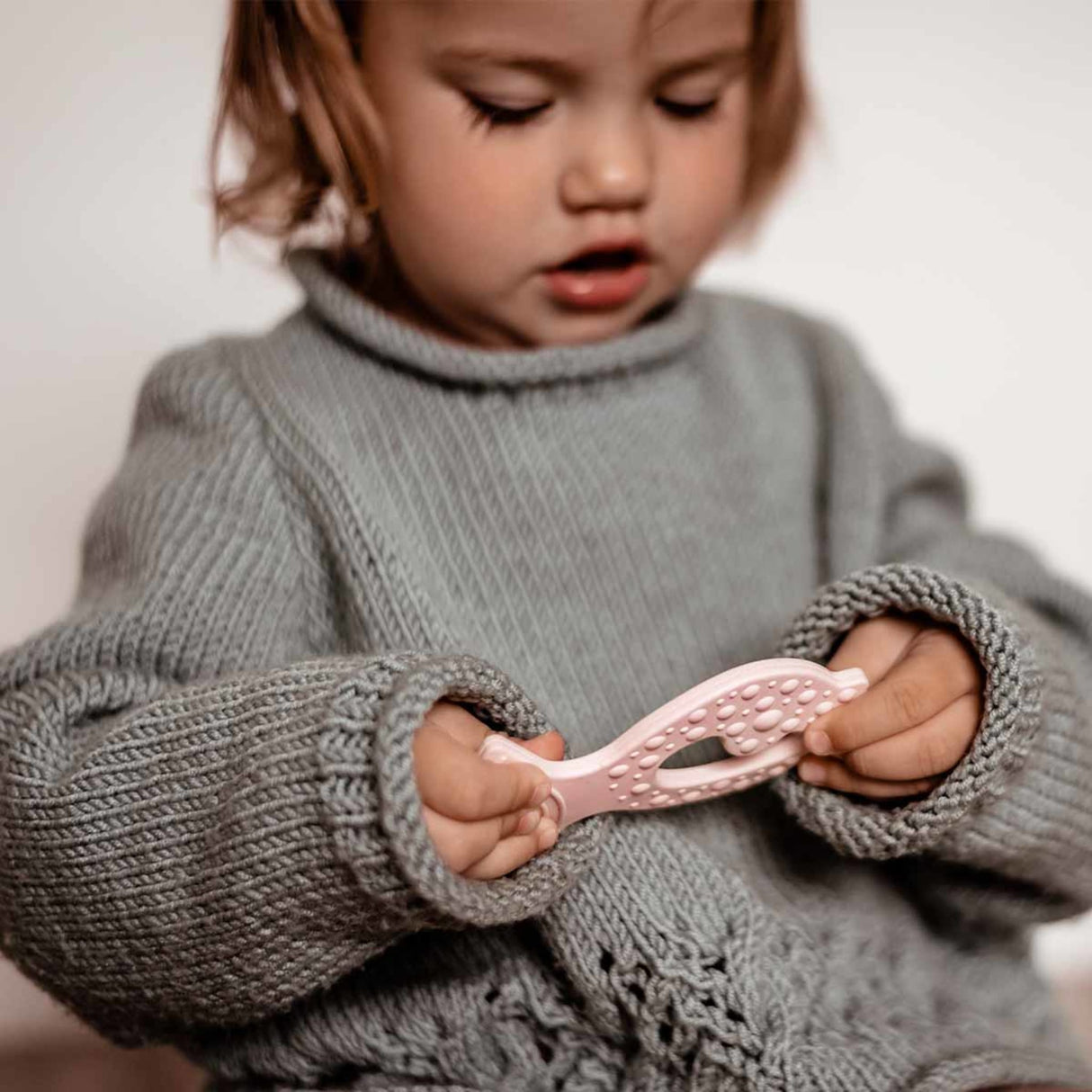 Fish Teether in Natural Rubber -