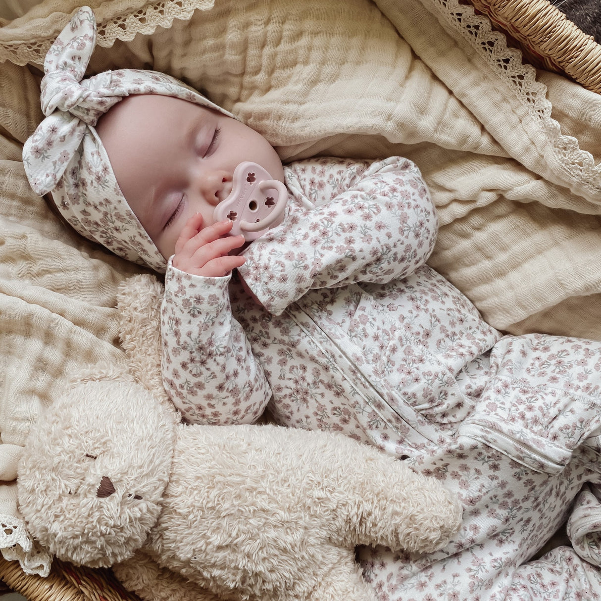 Natural Rubber Pacifier ROUND 3-36 Months Two-Pack - Round 3-36 months