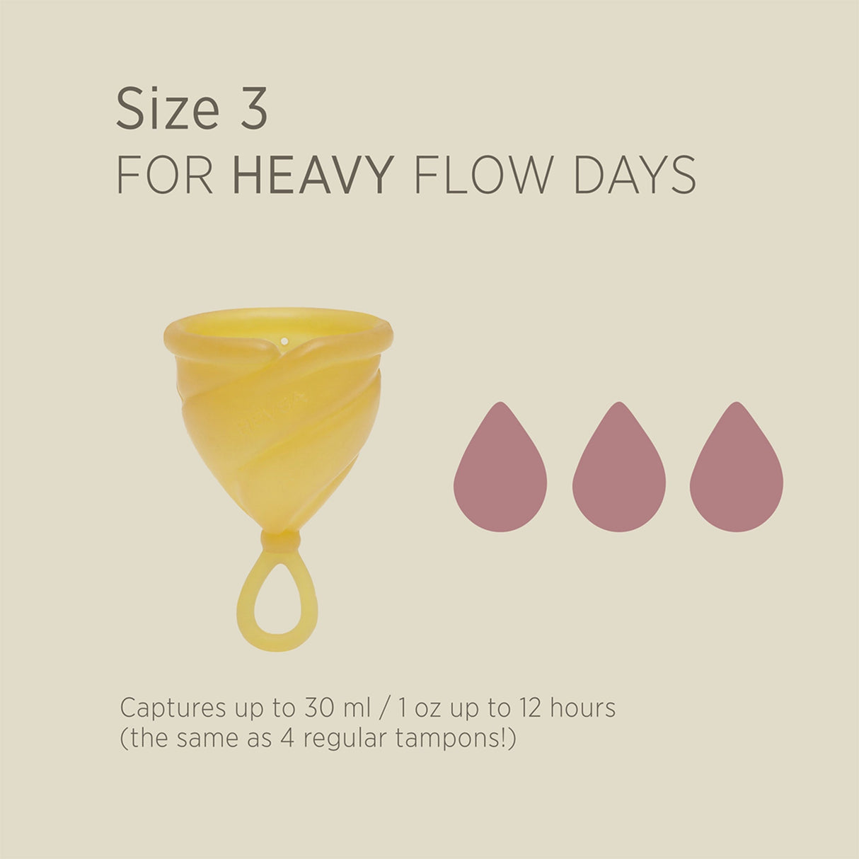 LOOP Menstrual Cup - Size 3