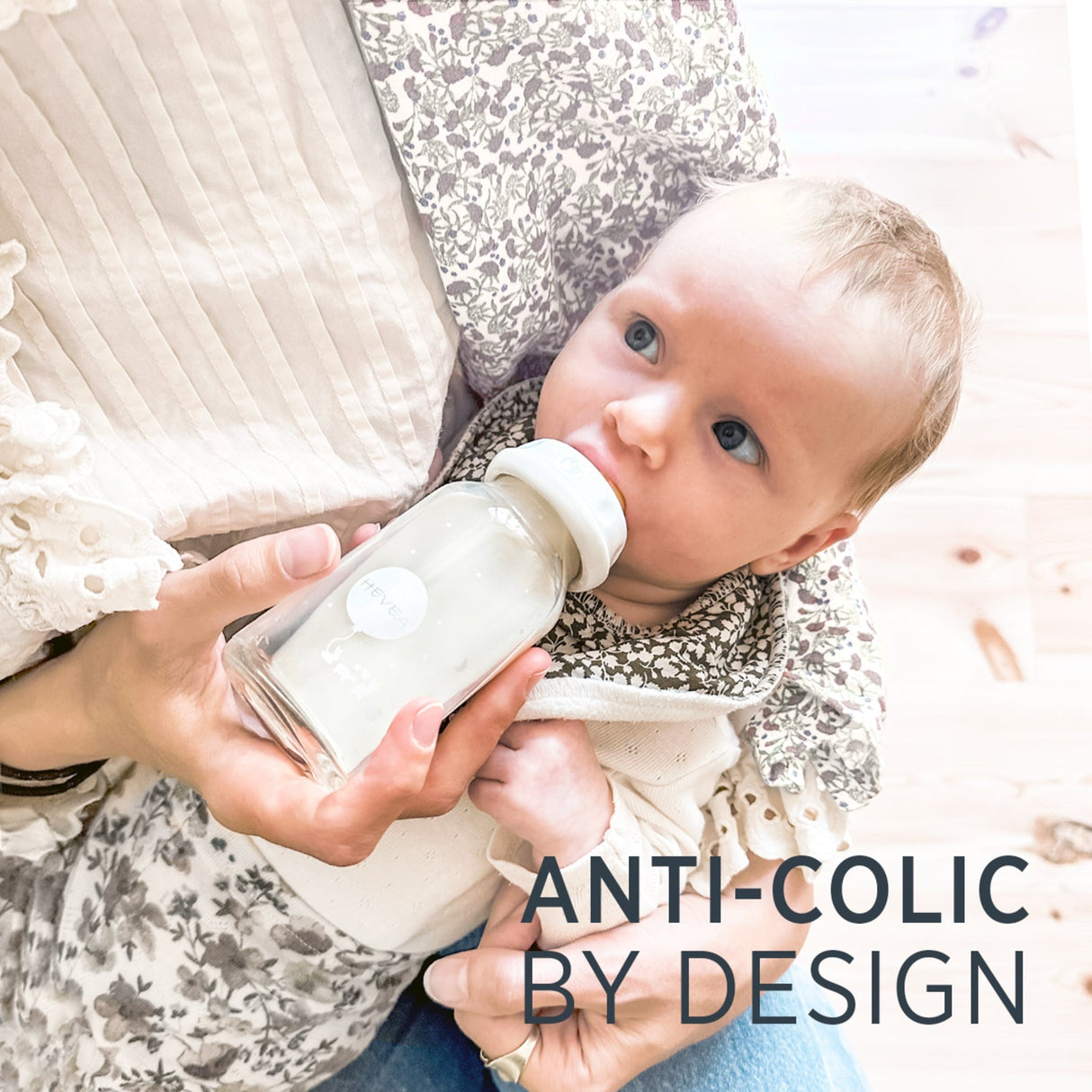 Standard Neck Baby Glass Bottle 120ml/4oz Single-Pack - 120ml/4oz