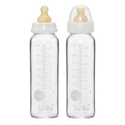 Standard Neck Baby Glass Bottles 240ml/8oz Two-Pack - 240ml/8oz