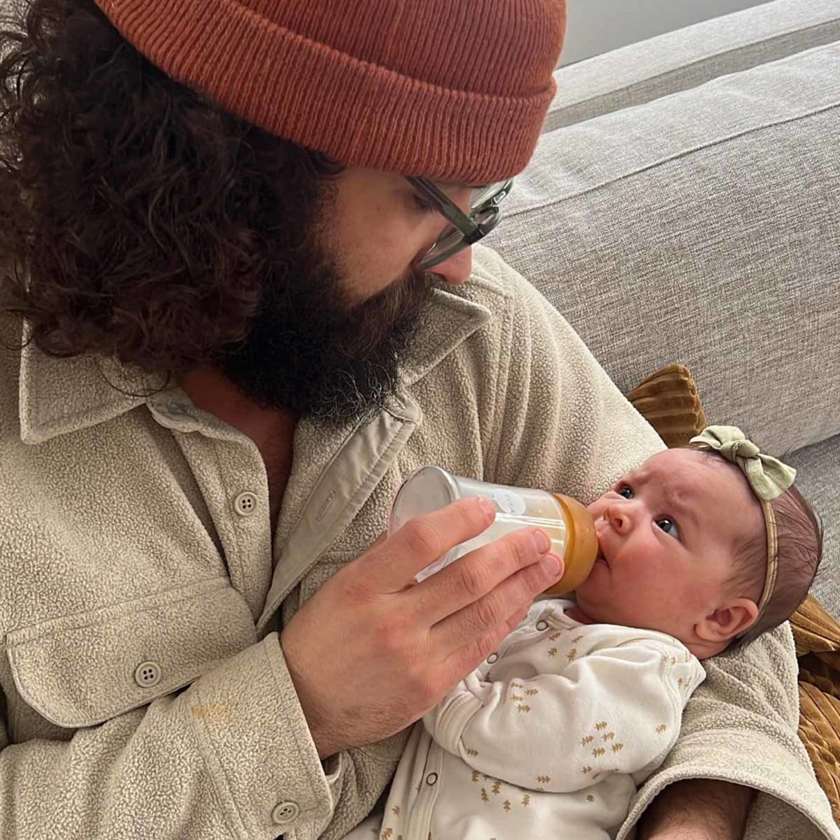 Wide Neck Baby Glass Bottles 150ml/5oz Two-Pack - 150ml/5oz