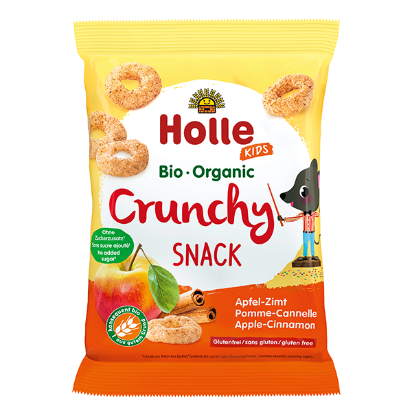 Holle Kids Organic Crunchy Snack Apple
