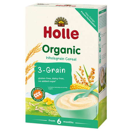 Holle Organic 3 Grain Baby Porridge