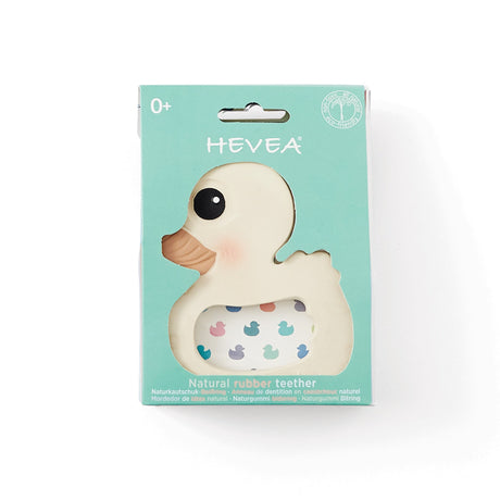 Kawan Duck Teether in Natural Rubber -