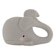 Gorm Whale Teether in Natural Rubber -