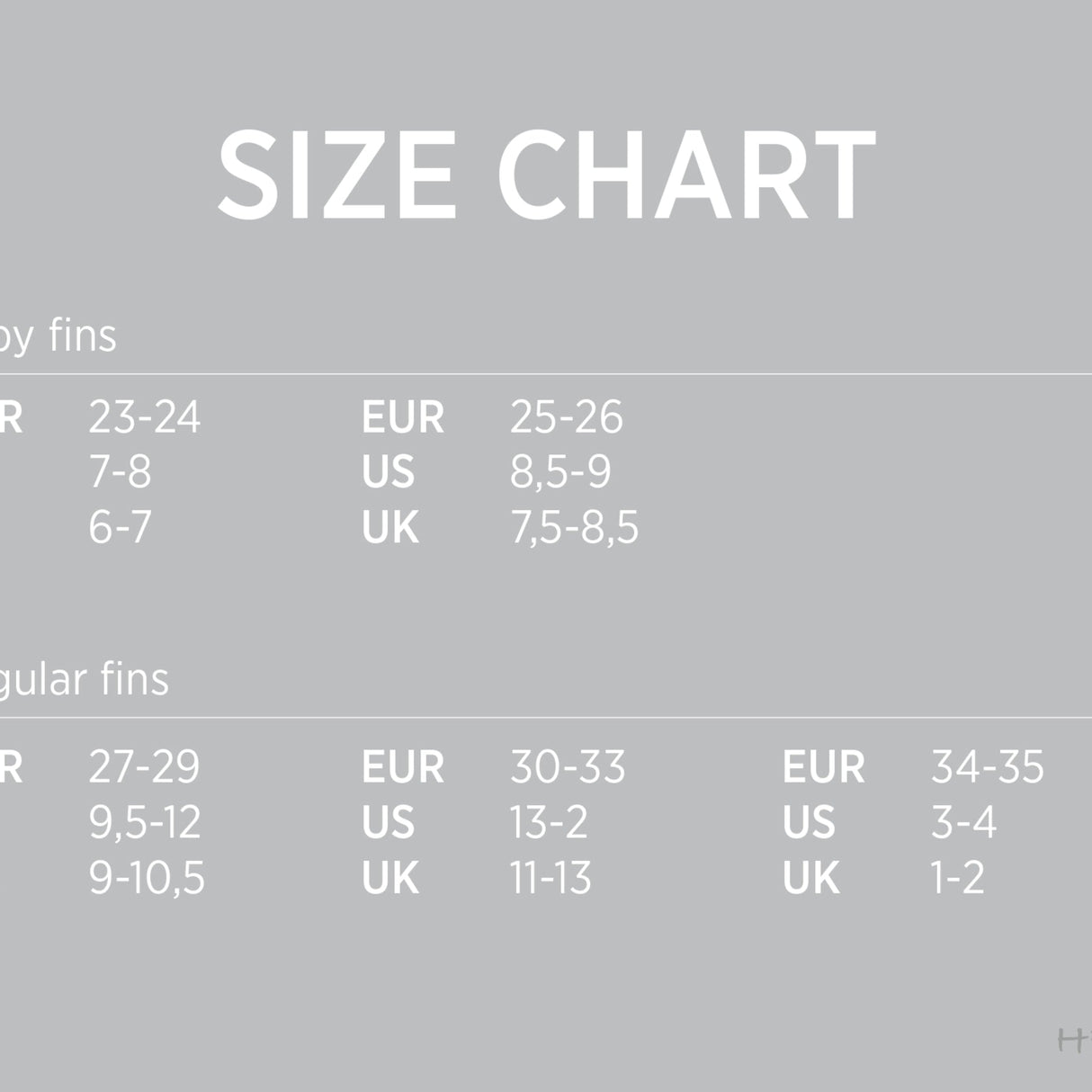 Swim Fin Walkers - 23-24 (EU) / 7-8 (US) / 6-7 (UK)