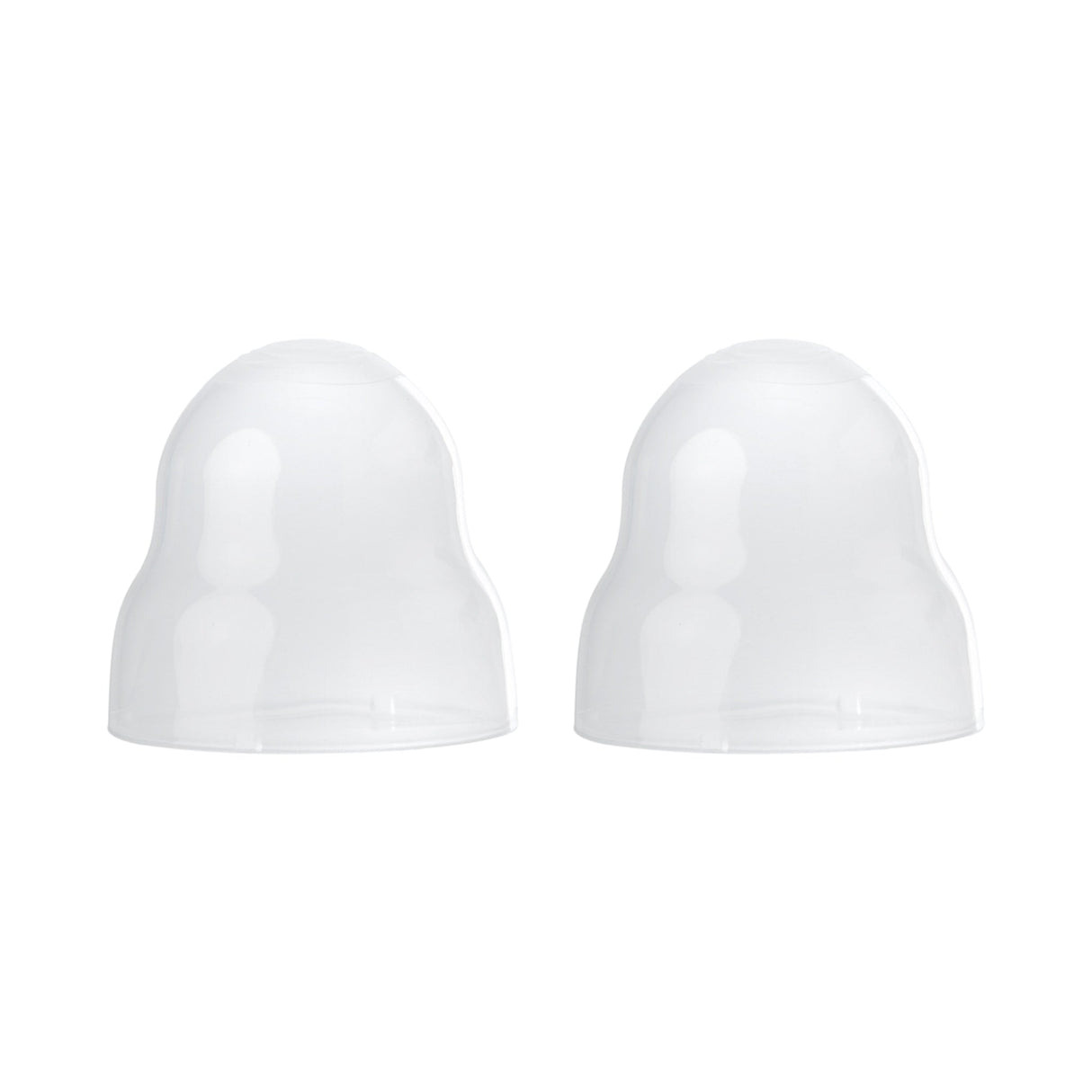 Standard Neck Baby Glass Bottle Dust Covers Two-Pack