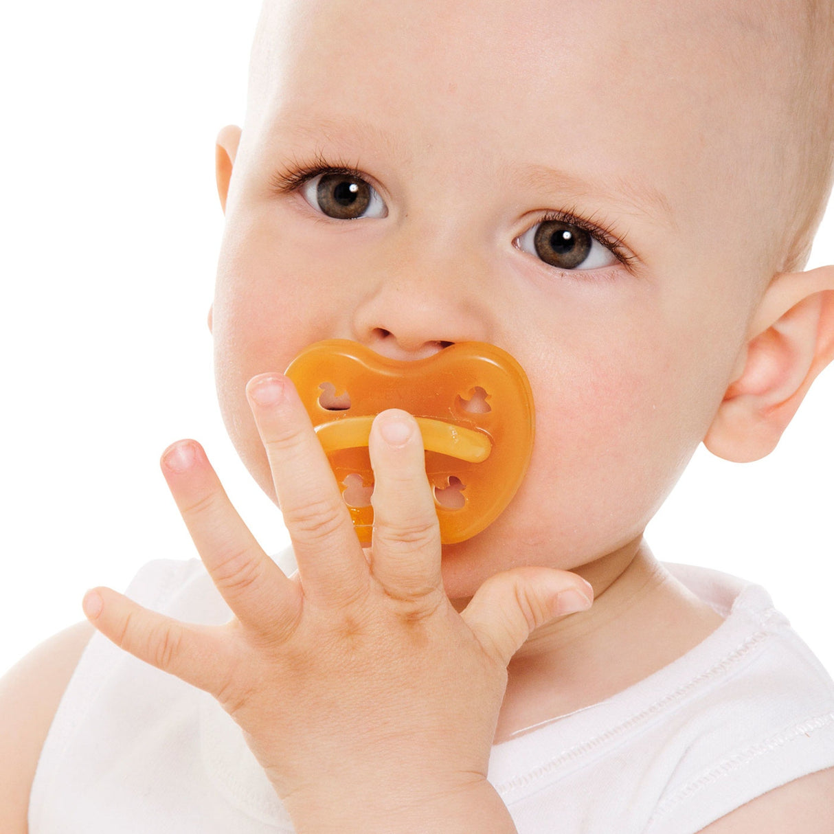 Natural Rubber Pacifier SYMMETRICAL 3-36 Months Single-Pack - Symmetrical 3-36 months