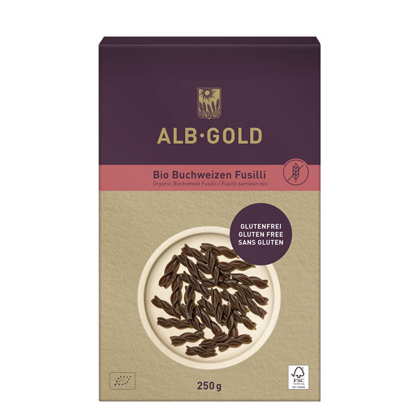 Alb-Gold Organic Buckwheat Fusilli