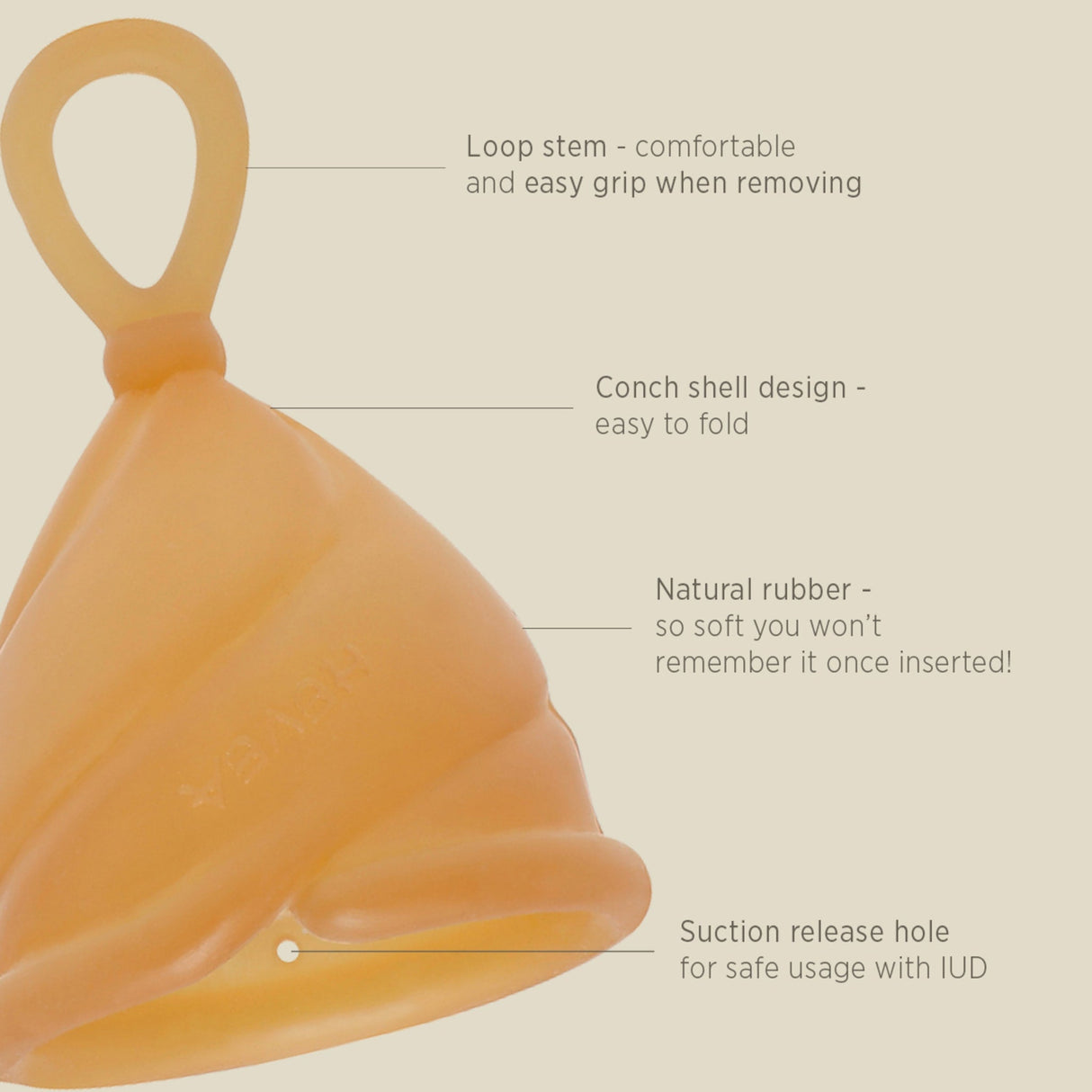 LOOP Menstrual Cup - Size 1